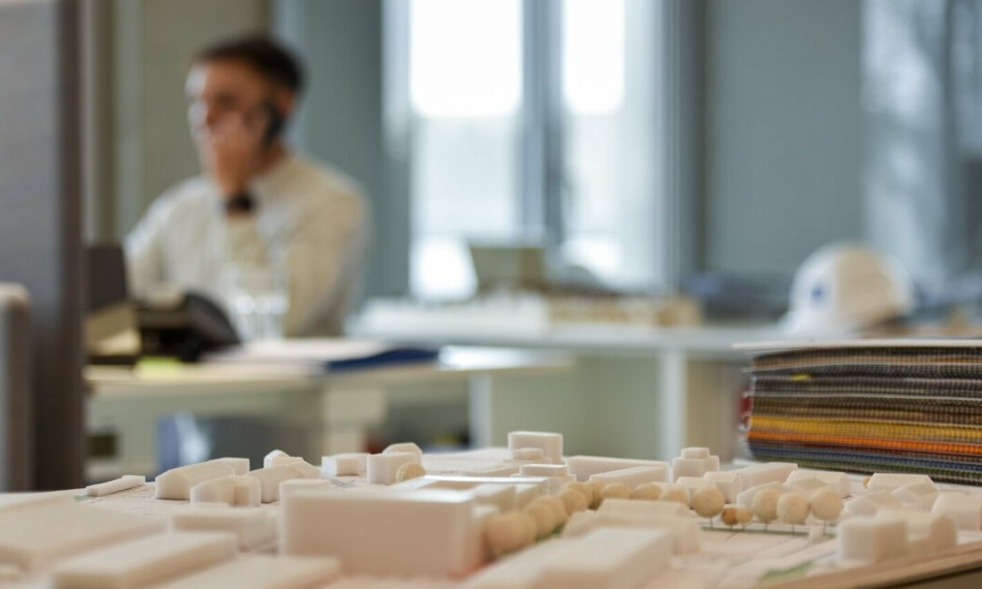 Modellansicht Bauprojekt