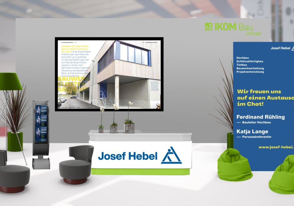 News Unser erster virtueller Messestand