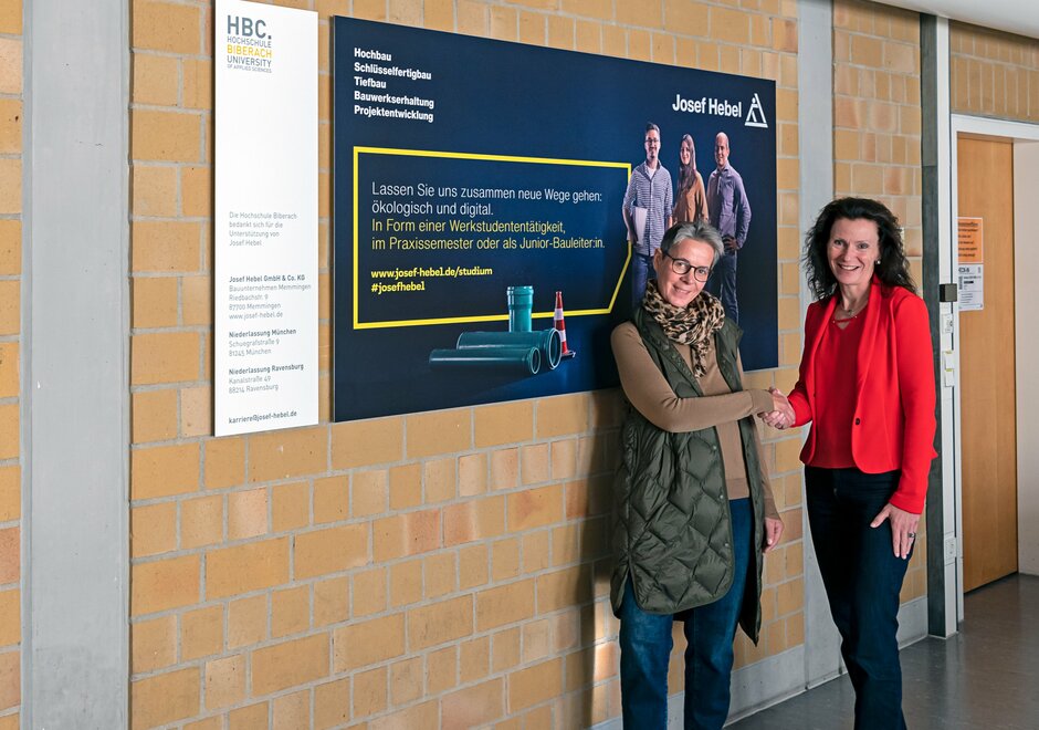 News Hörsaalpartnerschaft mit Hochschule Biberach verlängert